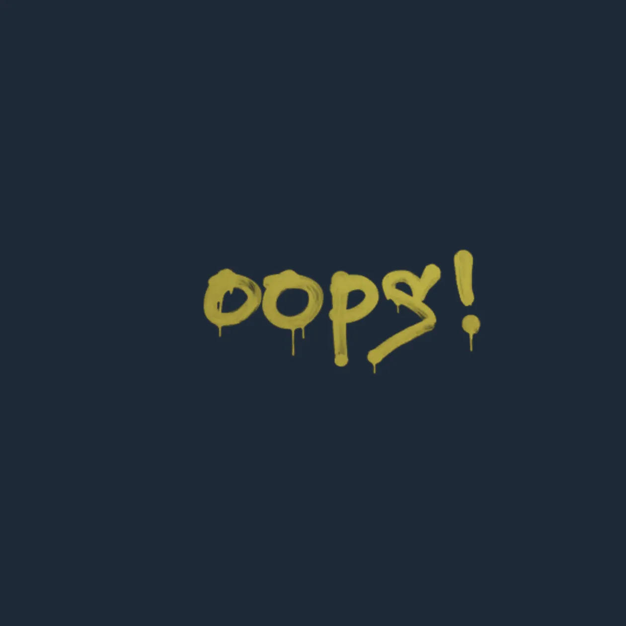 Sealed Graffiti | Oops (Tracer Yellow)