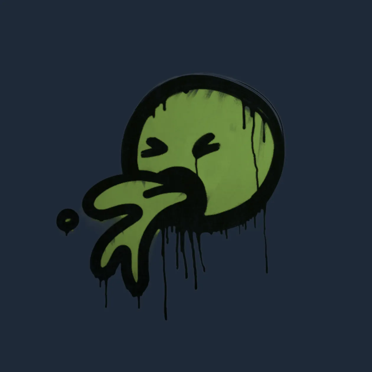 Sealed Graffiti | Puke (Battle Green)