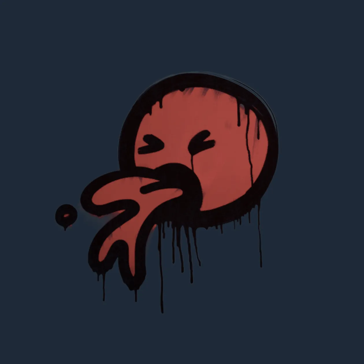 Sealed Graffiti | Puke (Blood Red)