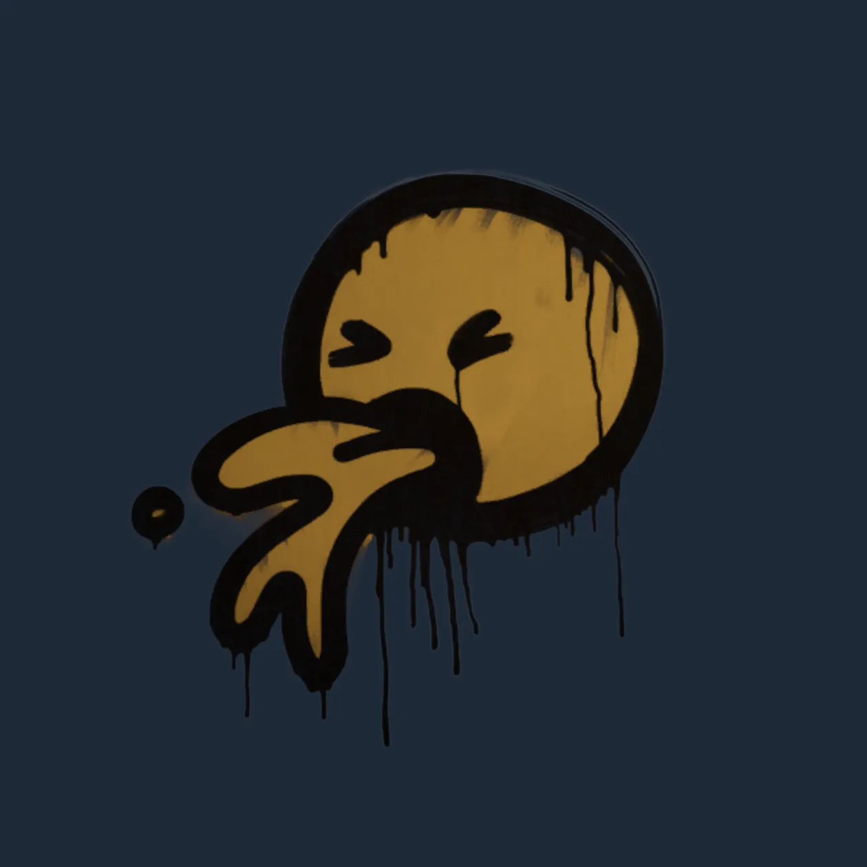 Sealed Graffiti | Puke (Desert Amber)