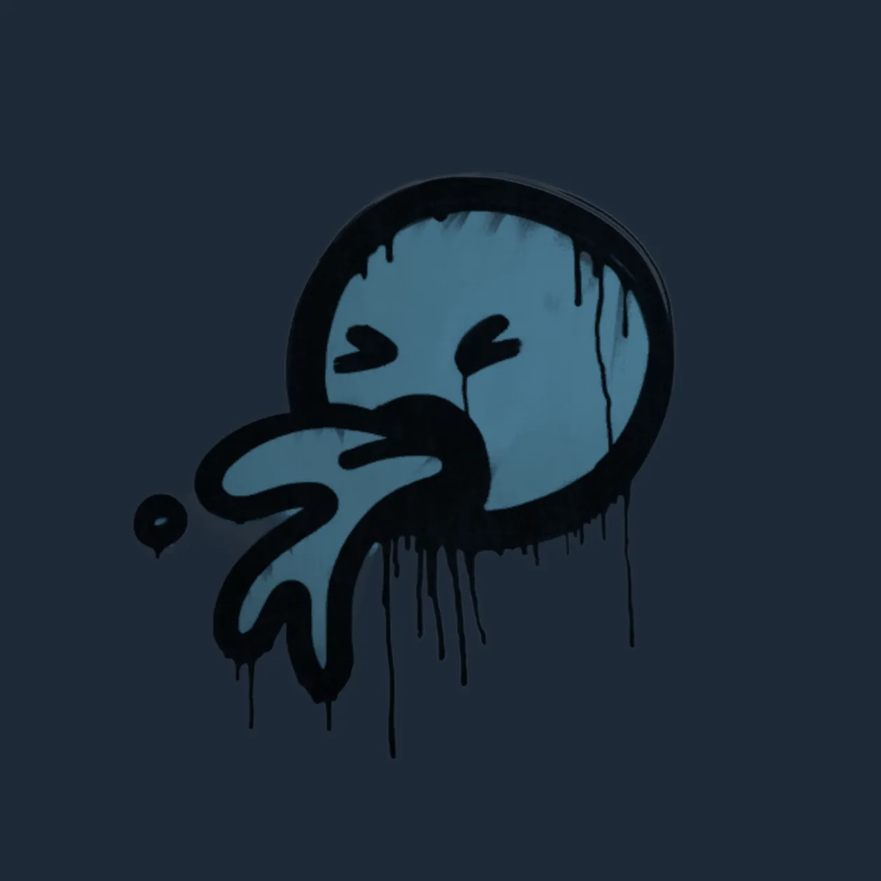 Sealed Graffiti | Puke (Monarch Blue)