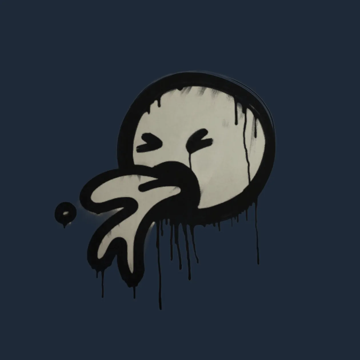 Sealed Graffiti | Puke (Shark White)