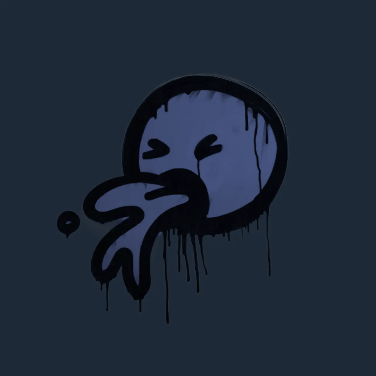 Sealed Graffiti | Puke (Swat Blue)
