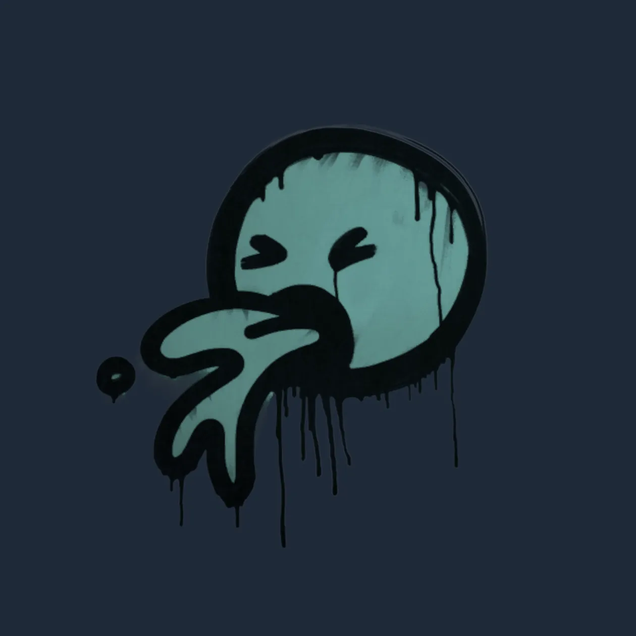 Sealed Graffiti | Puke (Wire Blue)