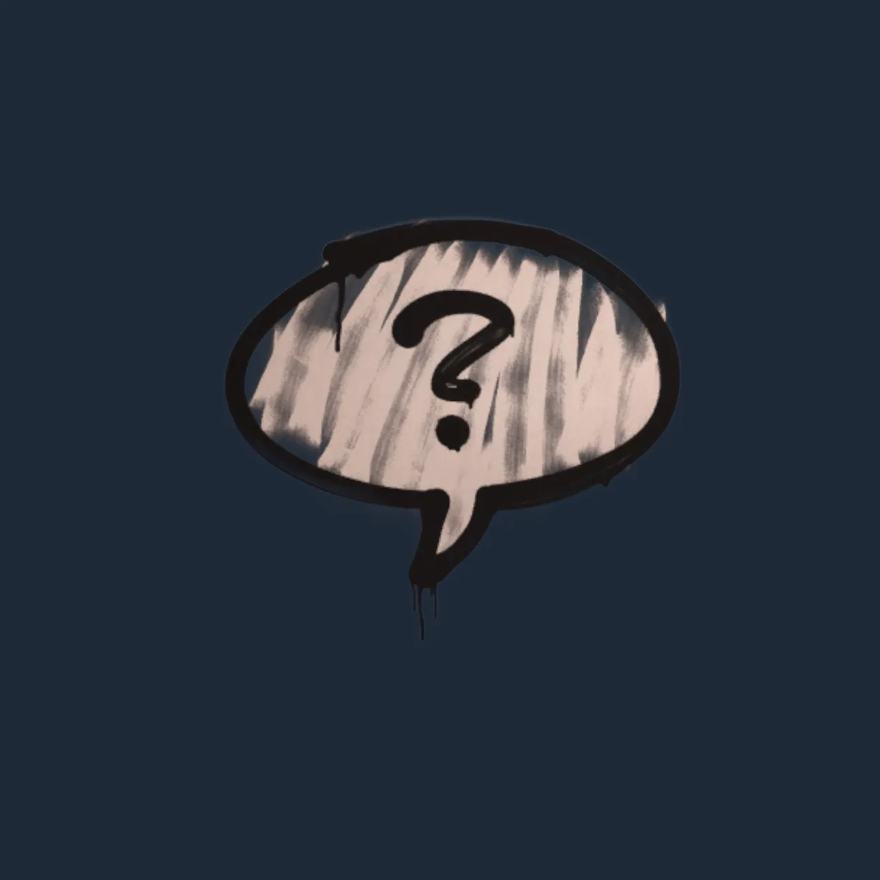 Sealed Graffiti | Question Mark (War Pig Pink)