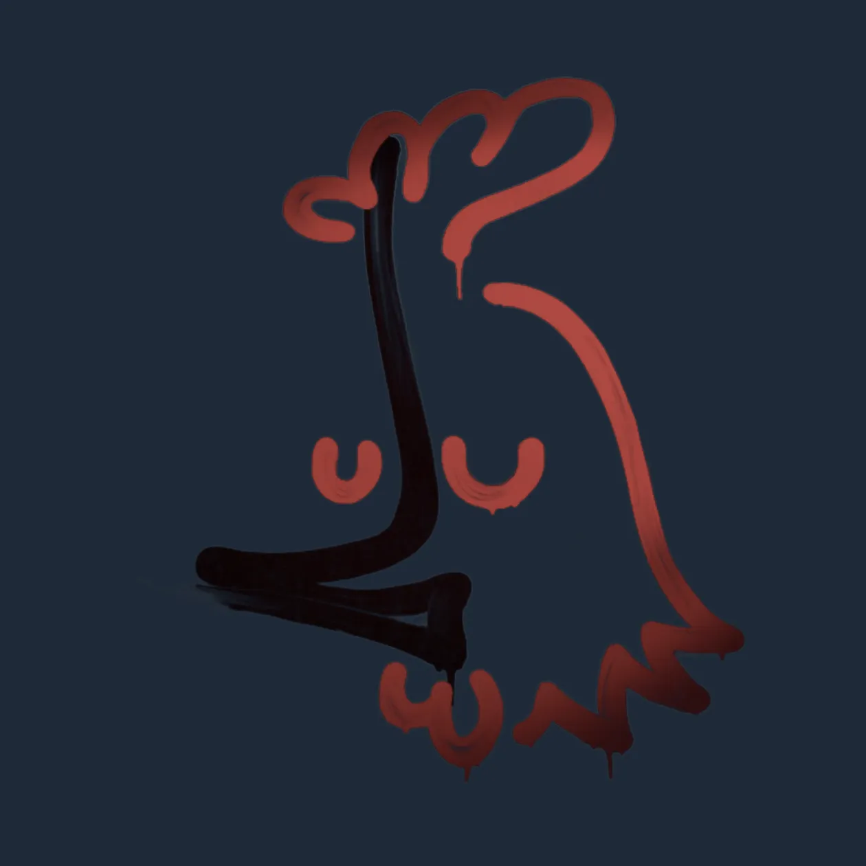 Sealed Graffiti | Recoil AK-47 (Blood Red)