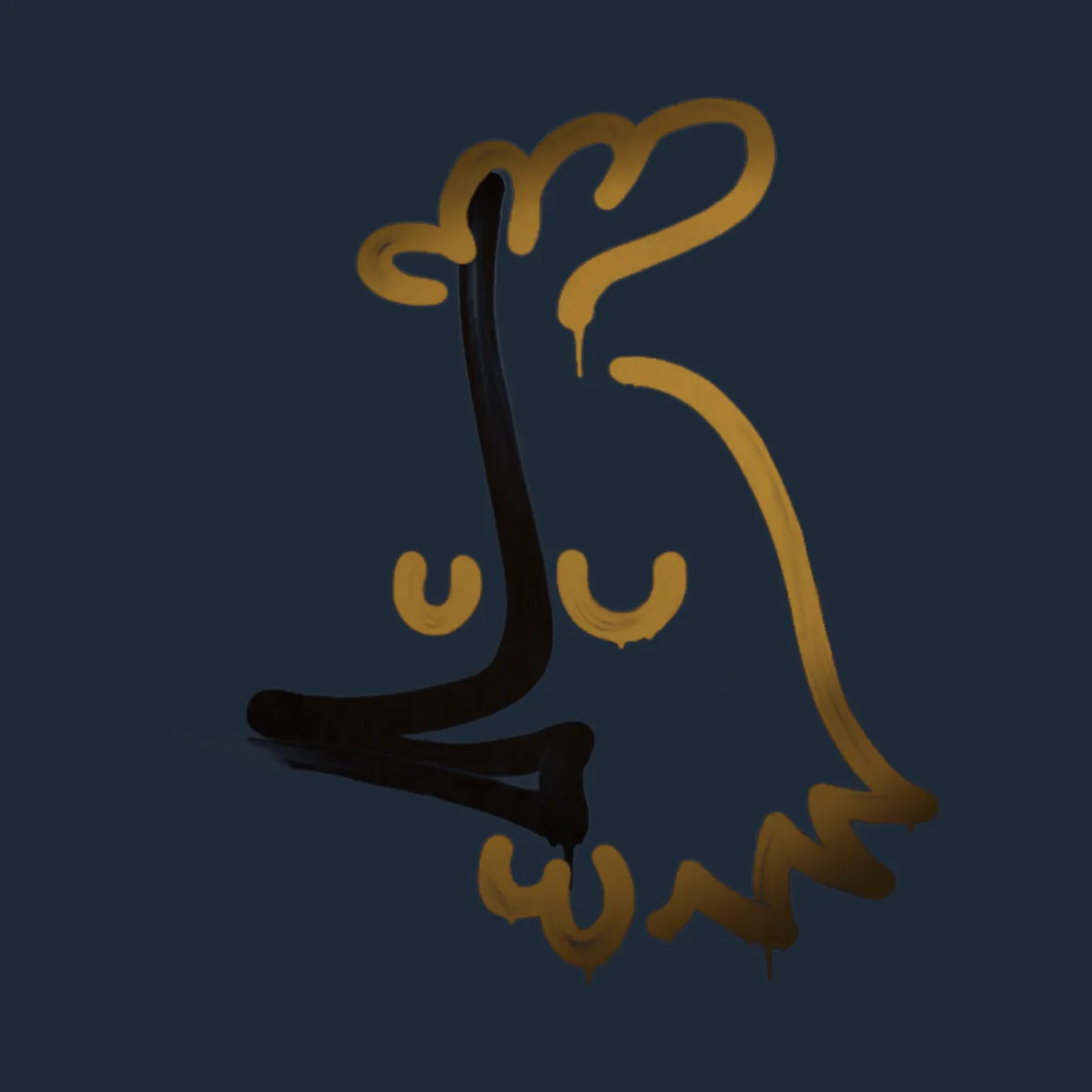 Sealed Graffiti | Recoil AK-47 (Desert Amber)