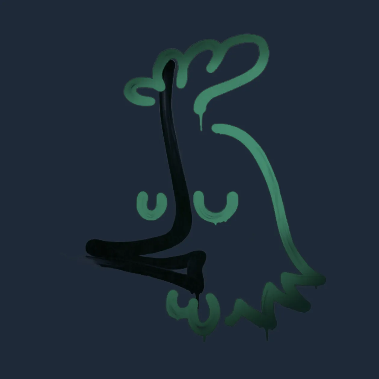 Sealed Graffiti | Recoil AK-47 (Frog Green)