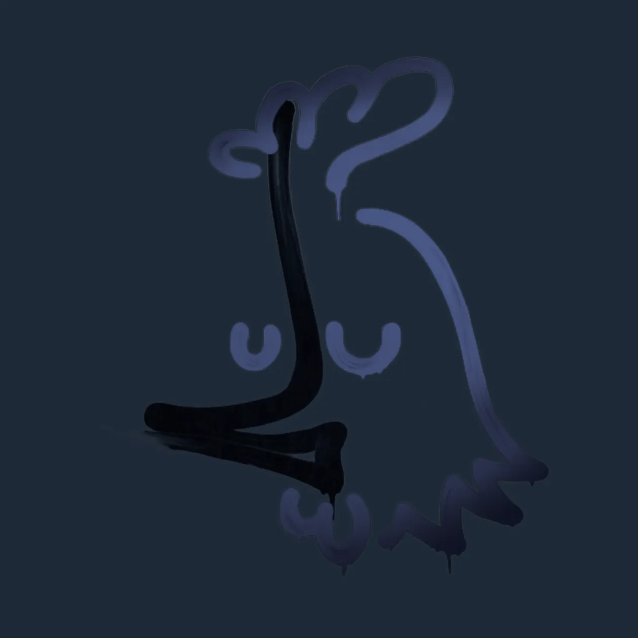 Sealed Graffiti | Recoil AK-47 (Swat Blue)