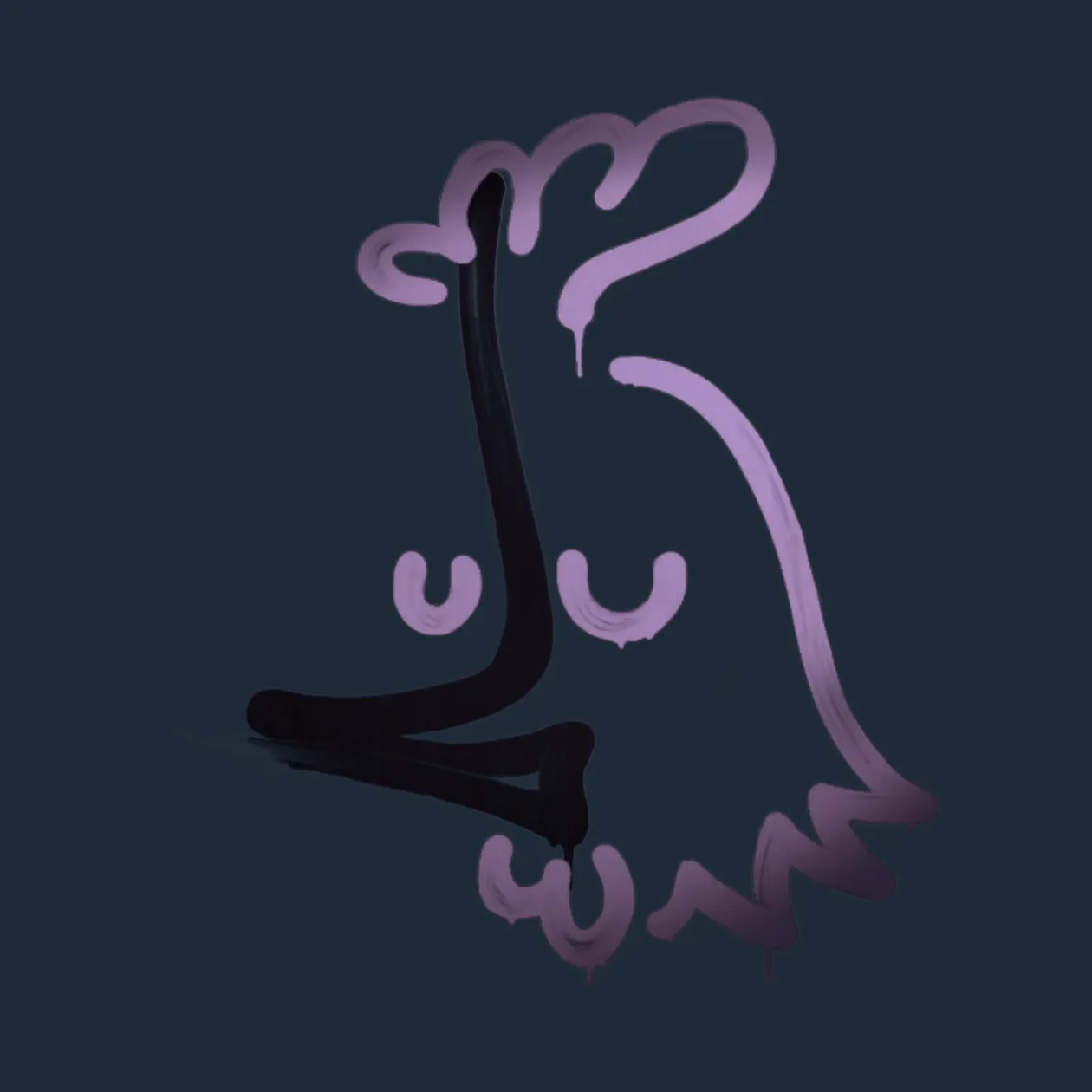 Sealed Graffiti | Recoil AK-47 (Violent Violet)