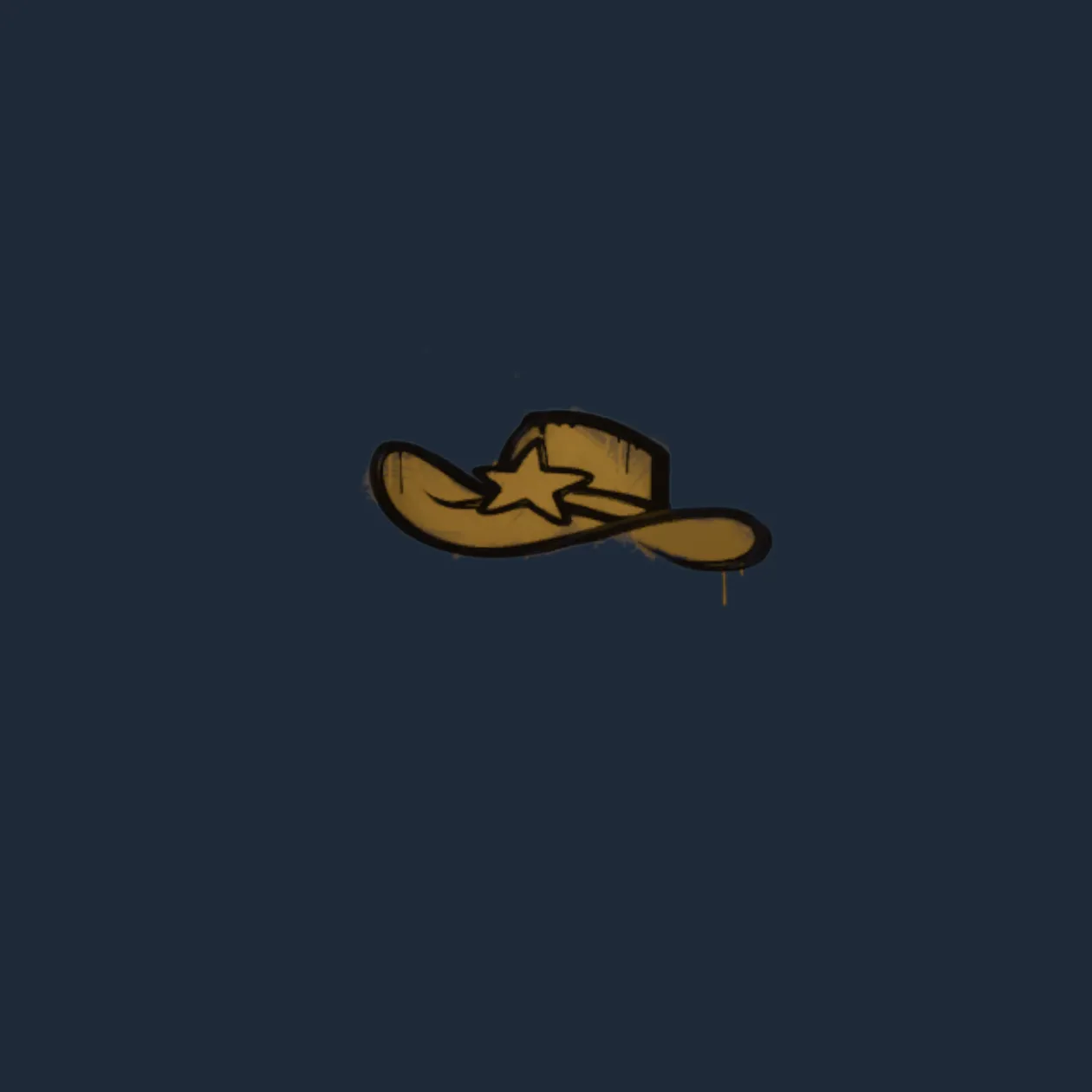 Sealed Graffiti | Sheriff (Desert Amber)