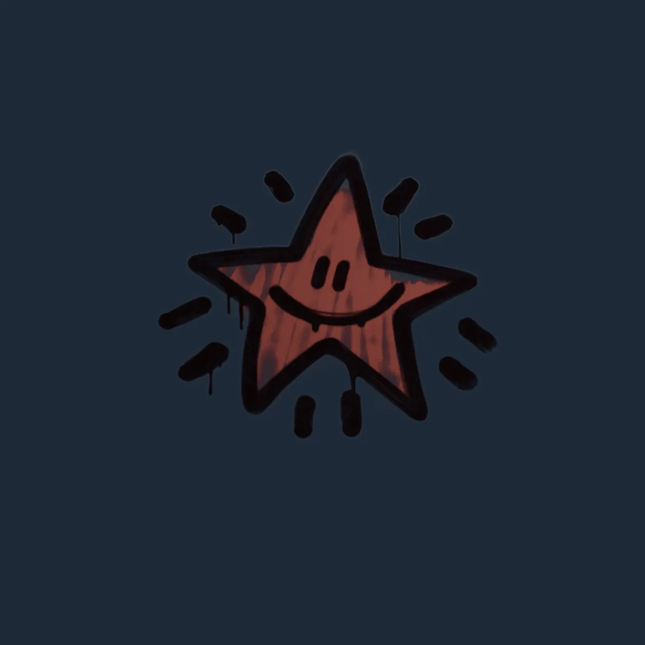 Sealed Graffiti | Shining Star (Brick Red)