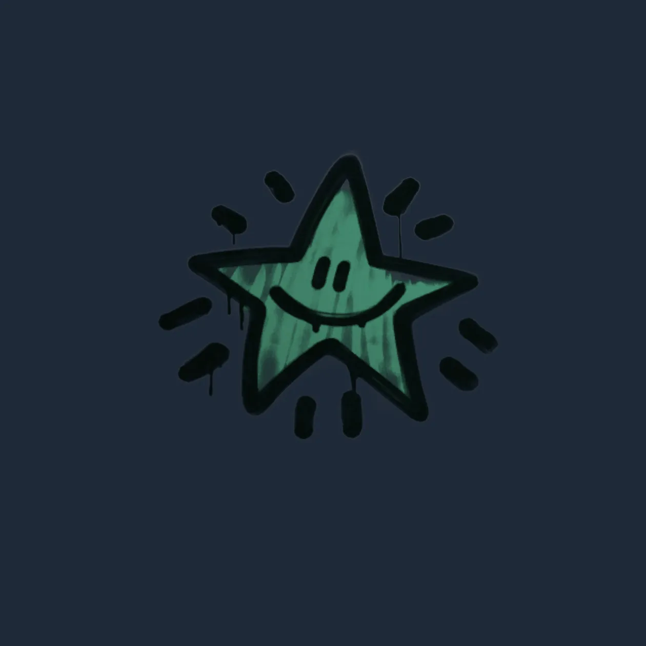 Sealed Graffiti | Shining Star (Frog Green)