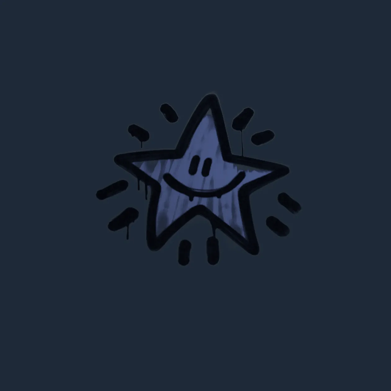 Sealed Graffiti | Shining Star (Swat Blue)