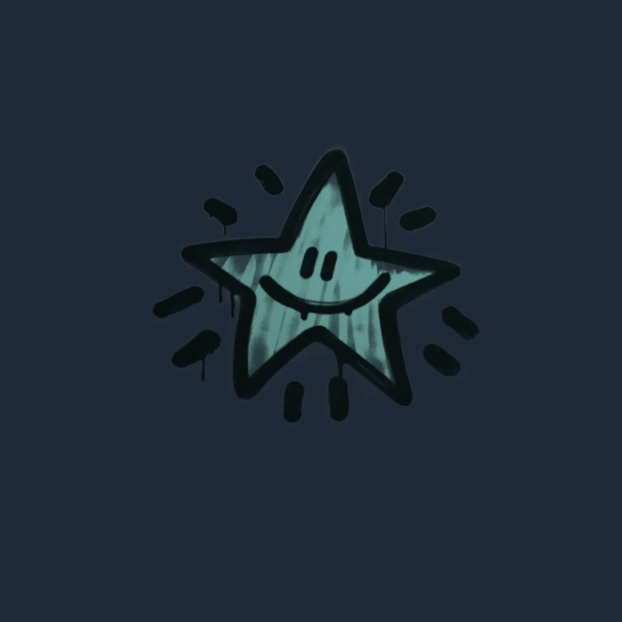 Sealed Graffiti | Shining Star (Wire Blue)
