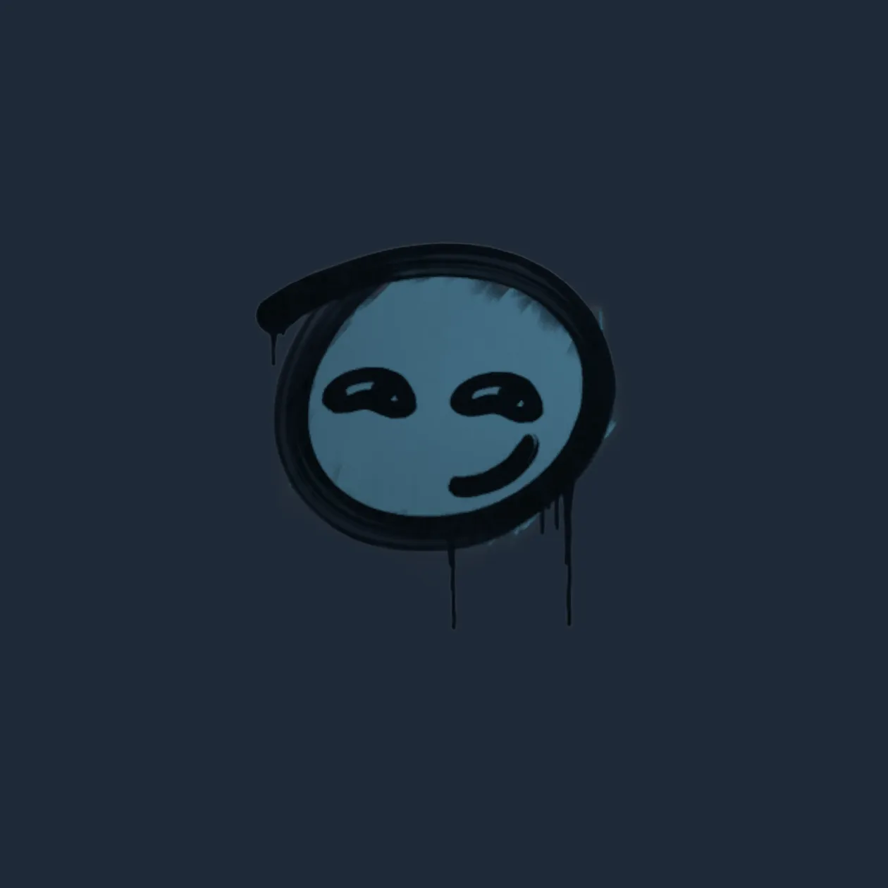 Sealed Graffiti | Smirk (Monarch Blue)
