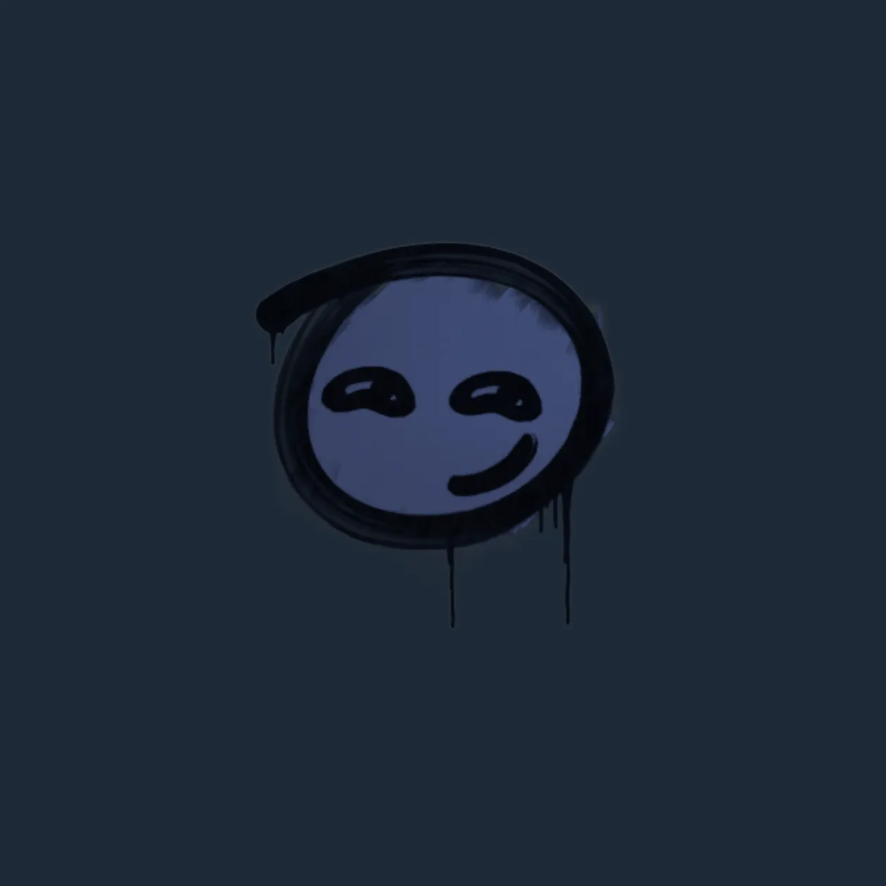 Sealed Graffiti | Smirk (Swat Blue)