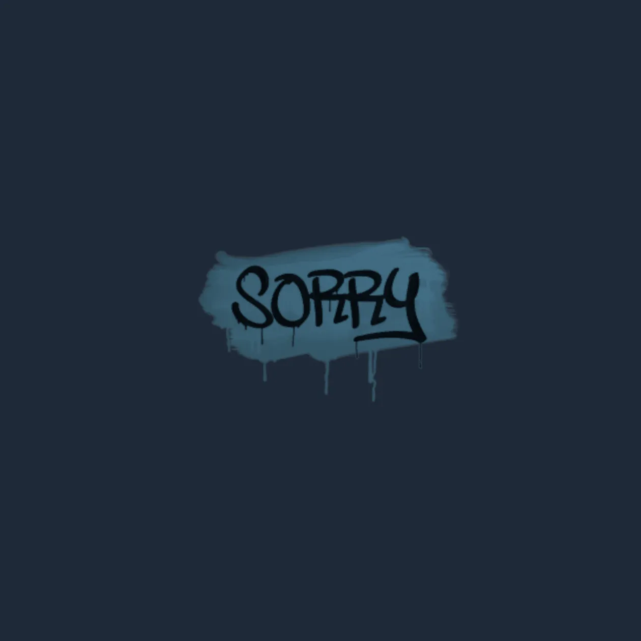 Sealed Graffiti | Sorry (Monarch Blue)