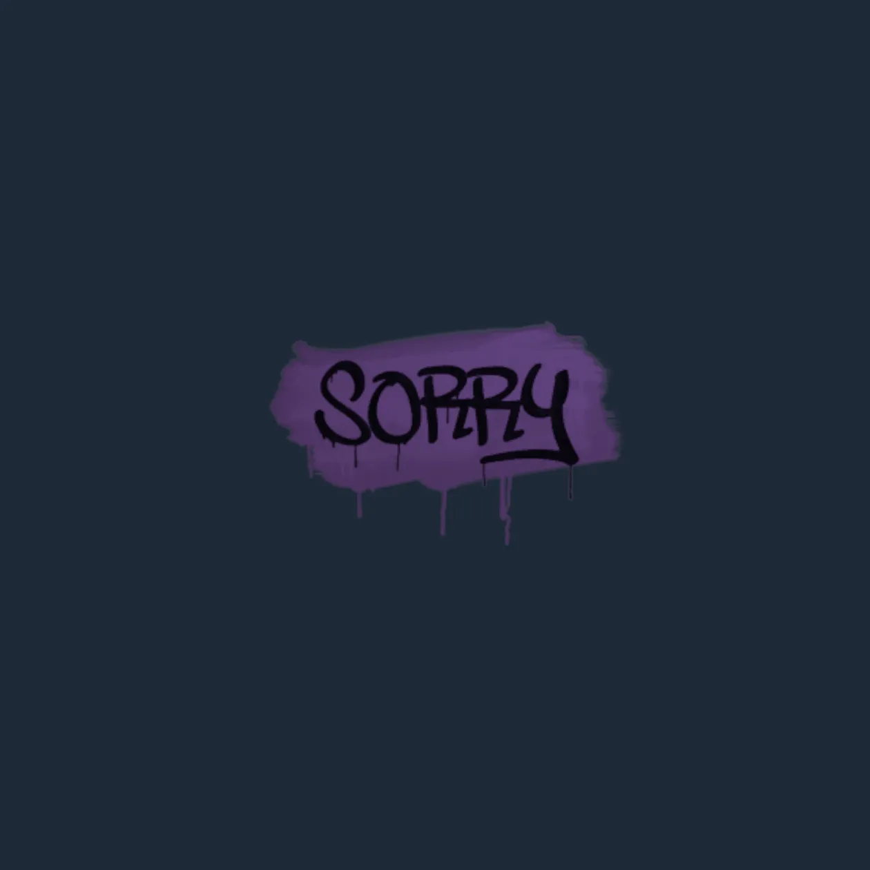 Sealed Graffiti | Sorry (Monster Purple)