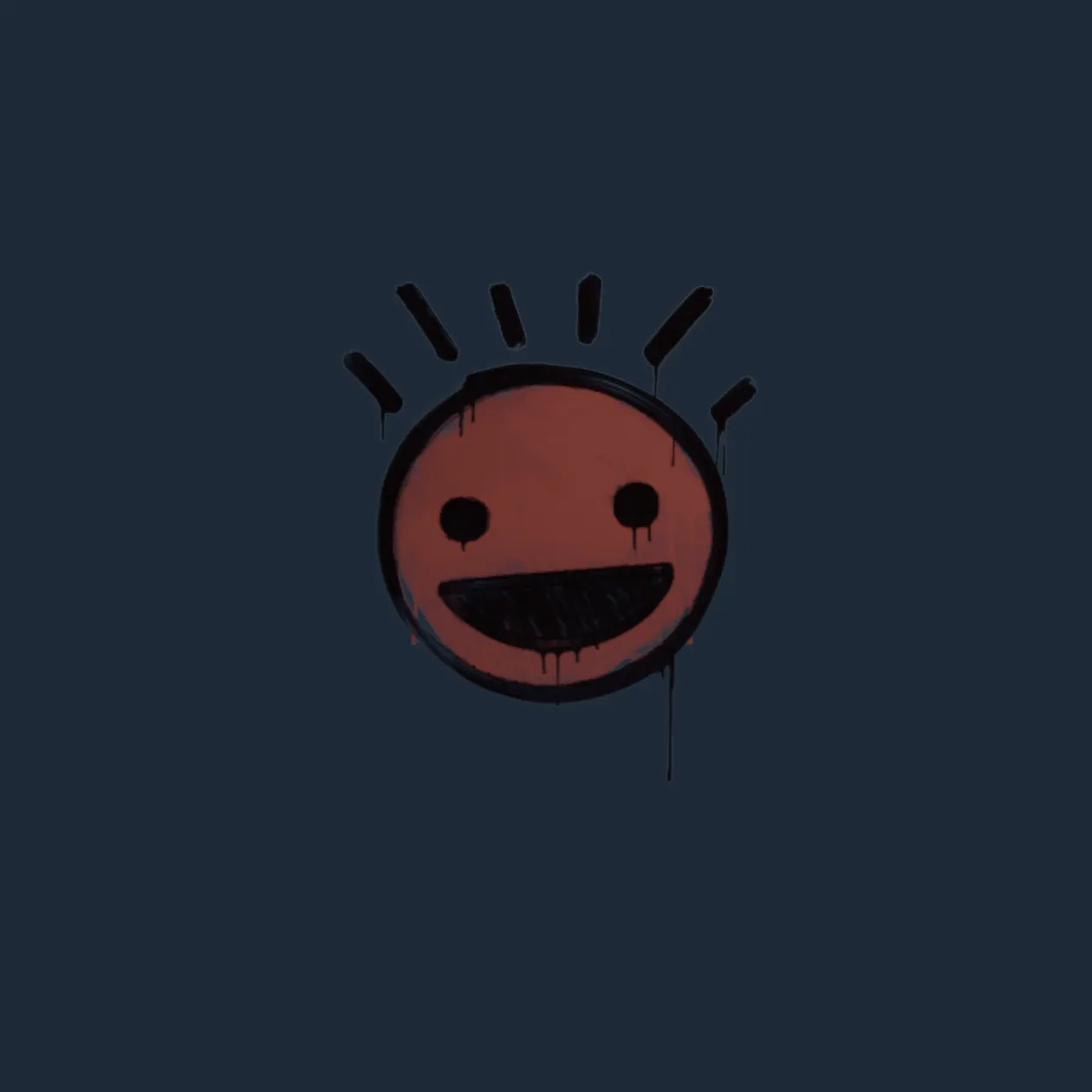 Sealed Graffiti | Still Happy (Brick Red)