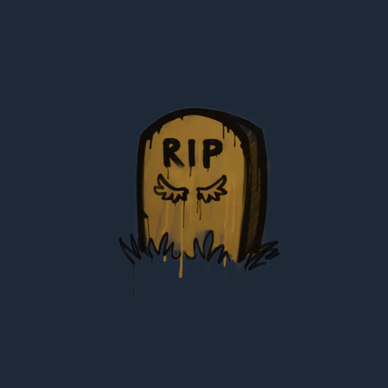 Sealed Graffiti | Tombstone (Desert Amber)