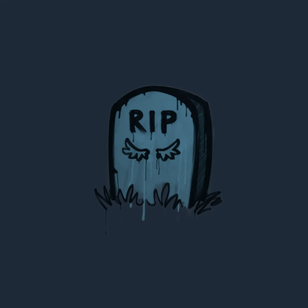 Sealed Graffiti | Tombstone (Monarch Blue)