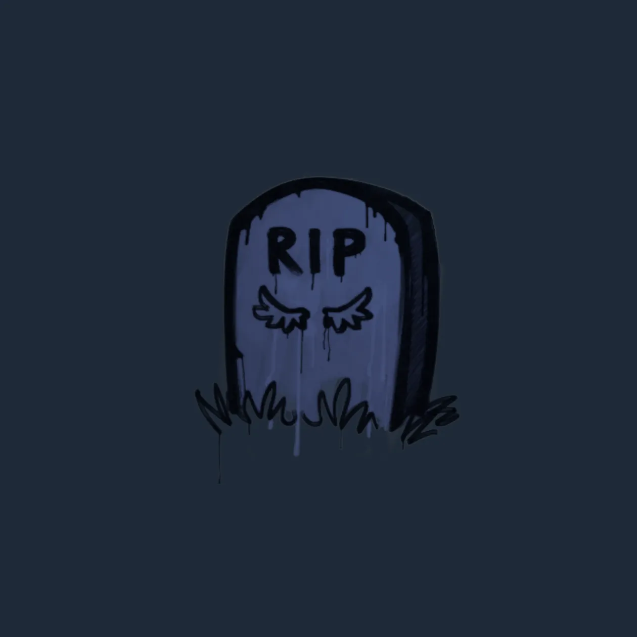 Sealed Graffiti | Tombstone (Swat Blue)