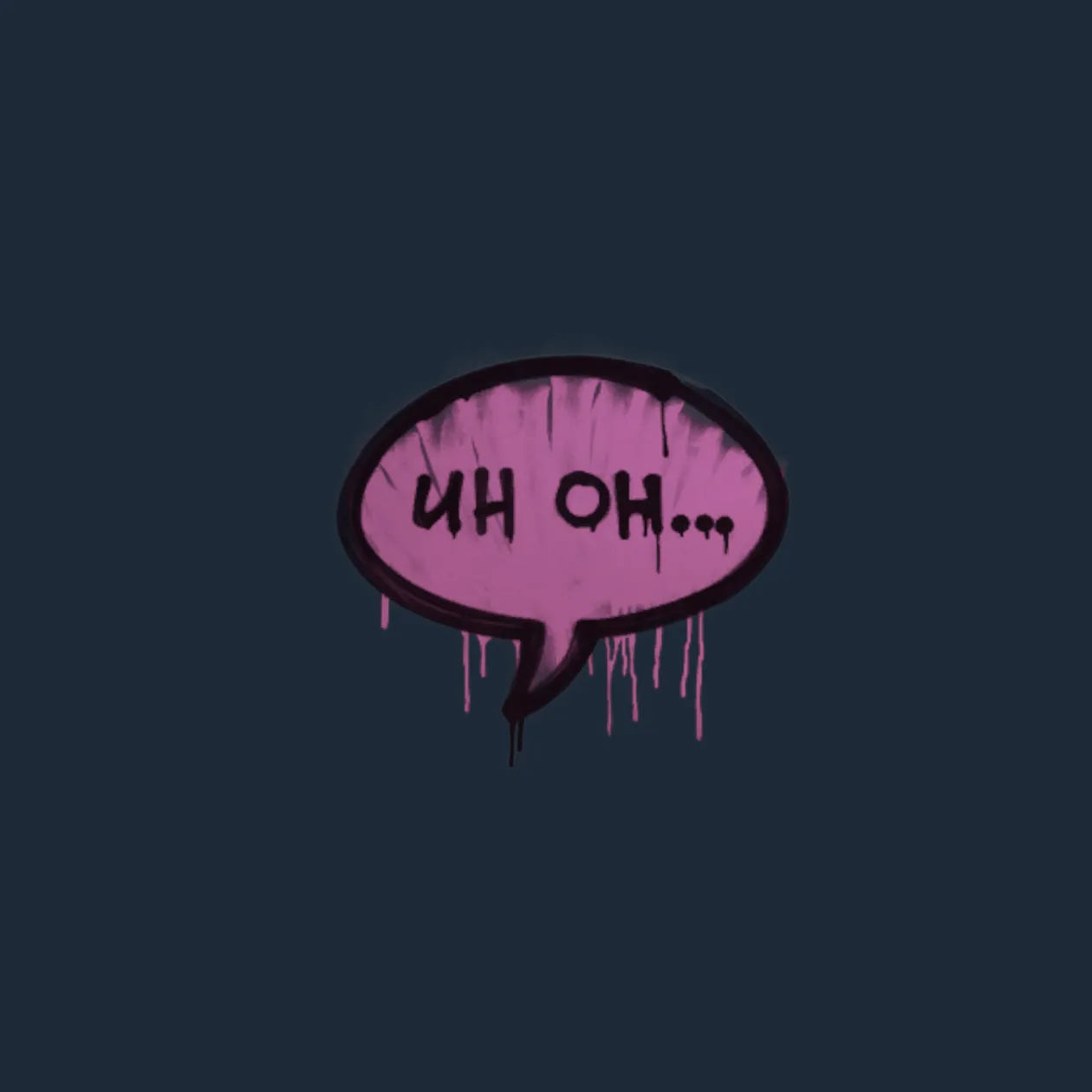 Sealed Graffiti | Uh Oh (Bazooka Pink)