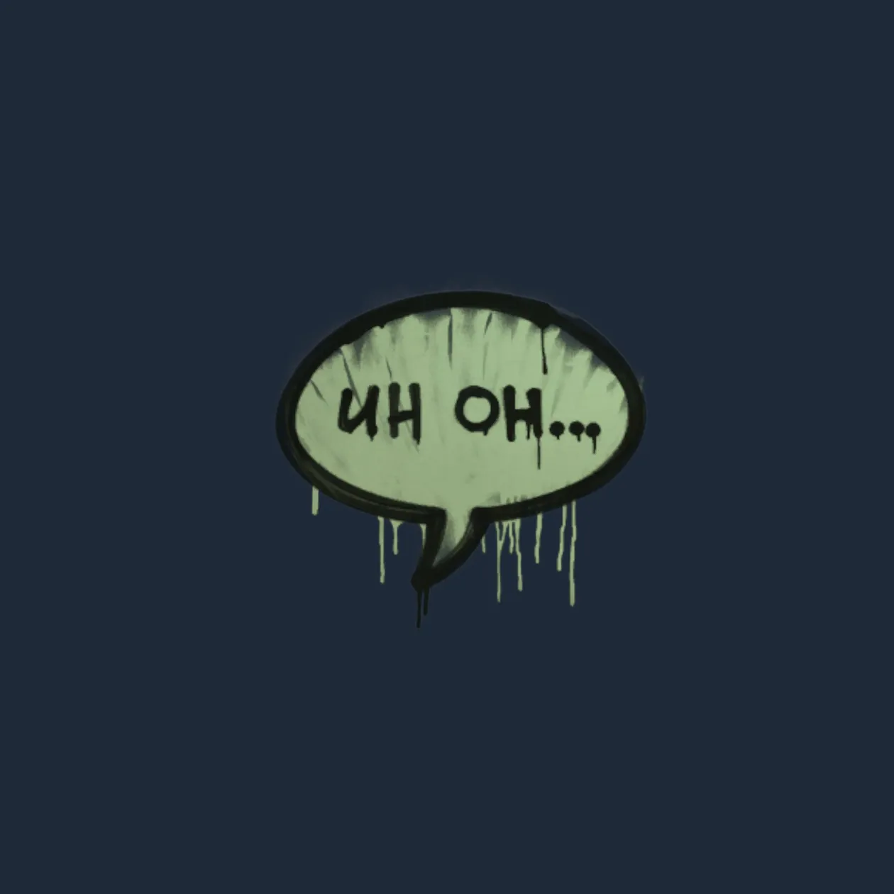 Sealed Graffiti | Uh Oh (Cash Green)