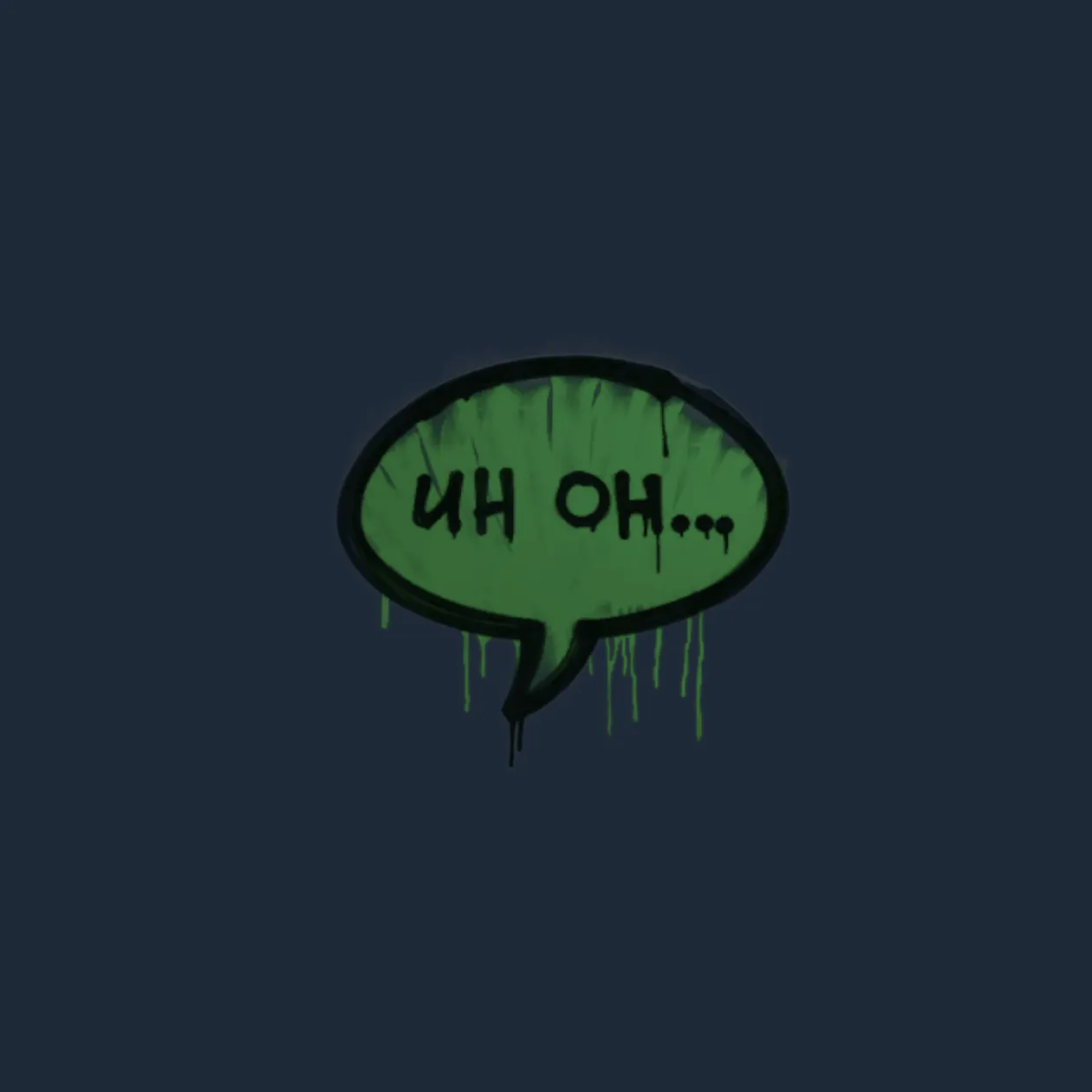 Sealed Graffiti | Uh Oh (Jungle Green)