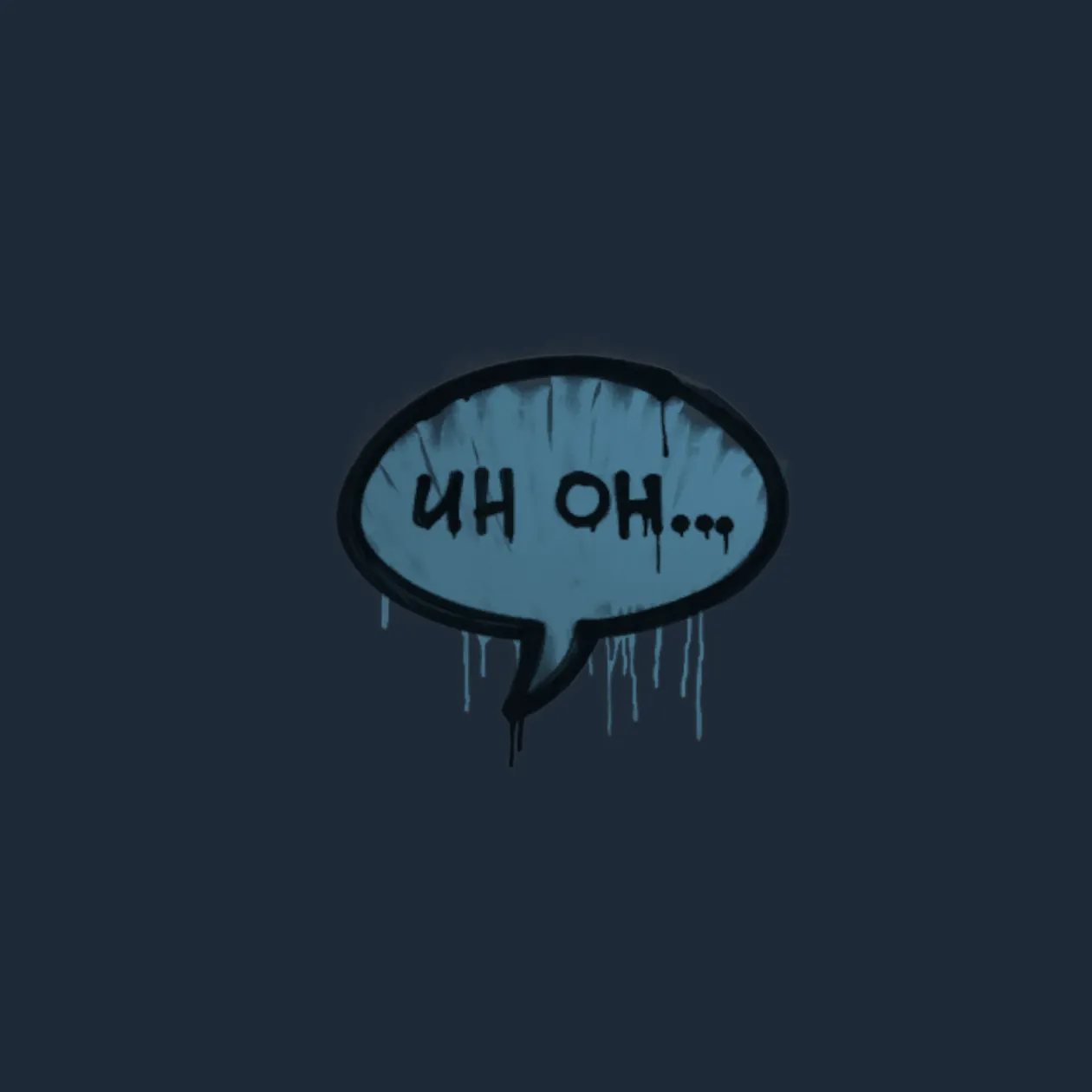Sealed Graffiti | Uh Oh (Monarch Blue)