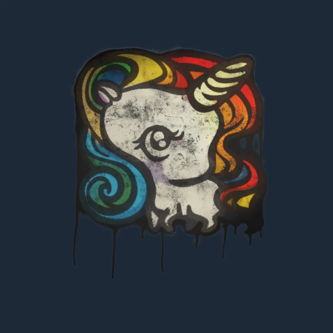 Sealed Graffiti | Unicorn
