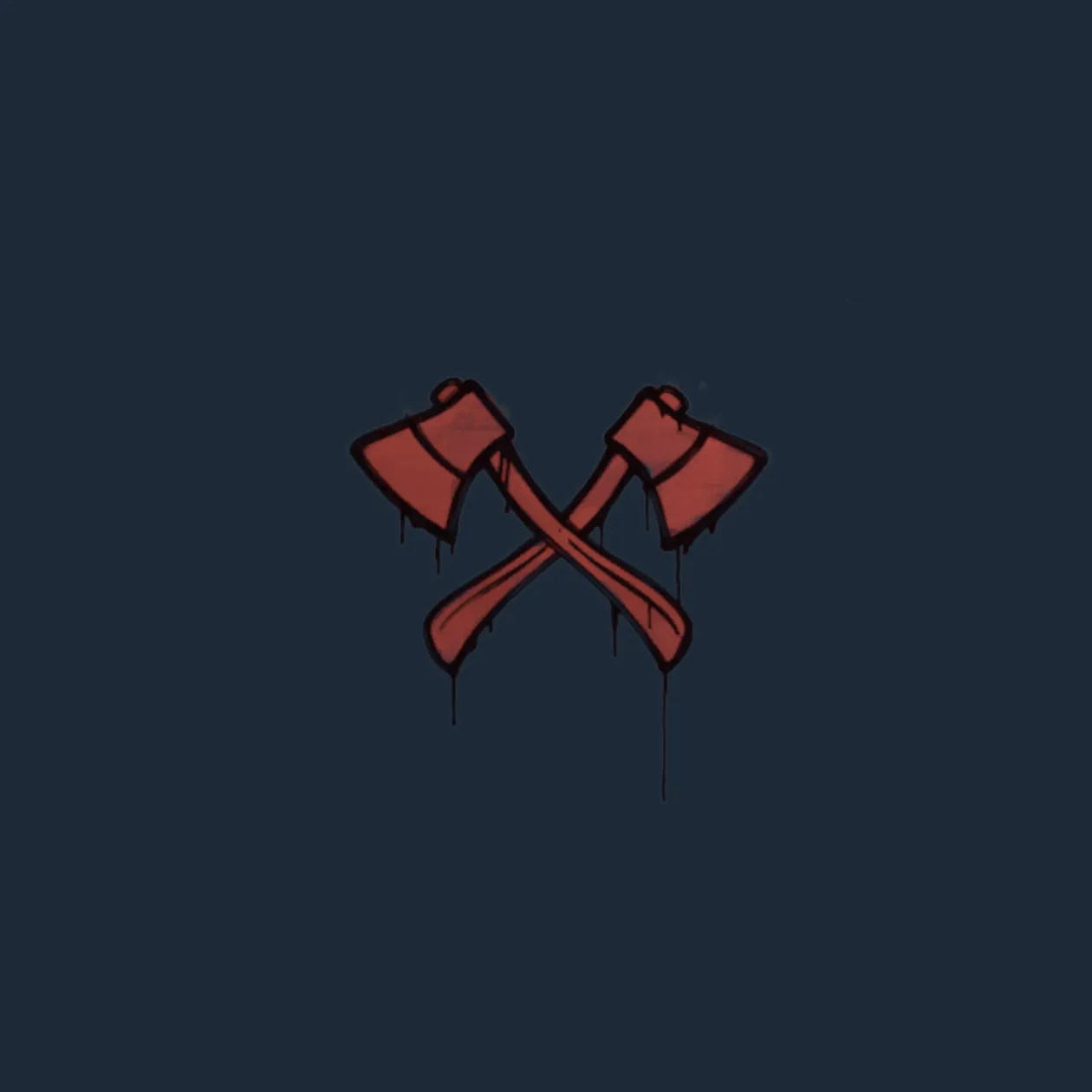 Sealed Graffiti | X-Axes (Blood Red)