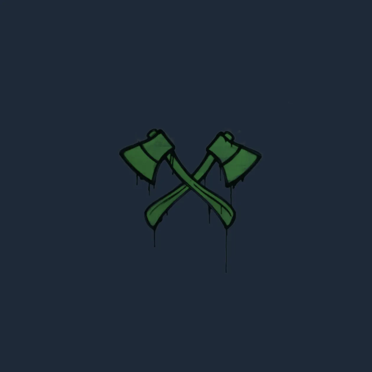 Sealed Graffiti | X-Axes (Jungle Green)