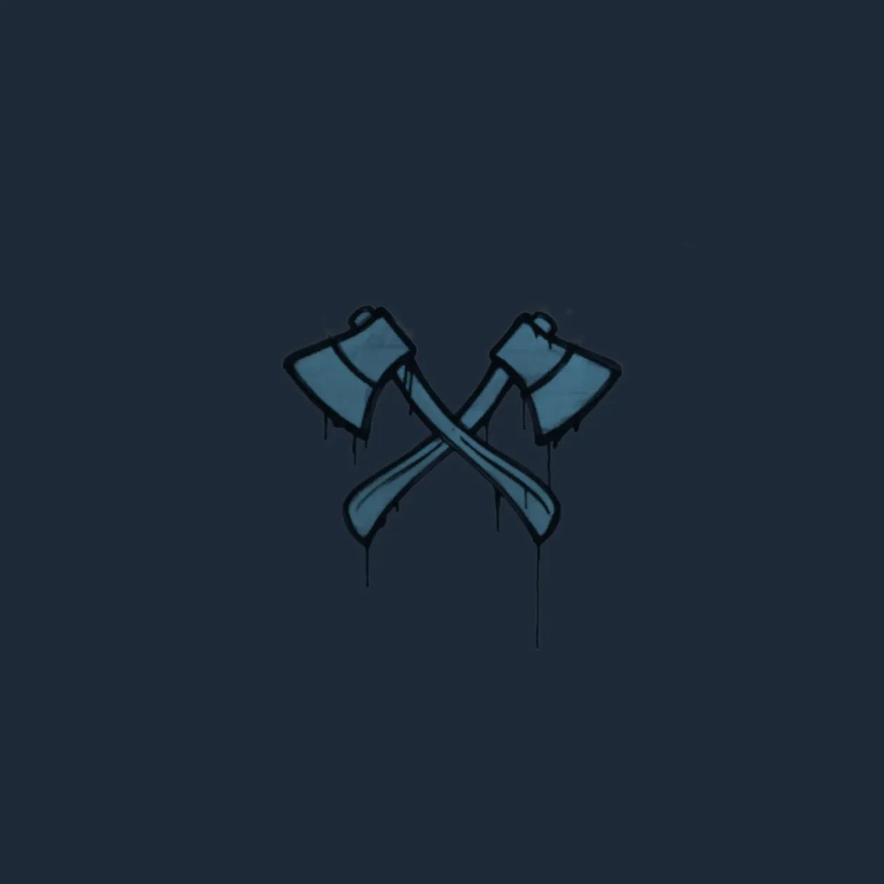 Sealed Graffiti | X-Axes (Monarch Blue)
