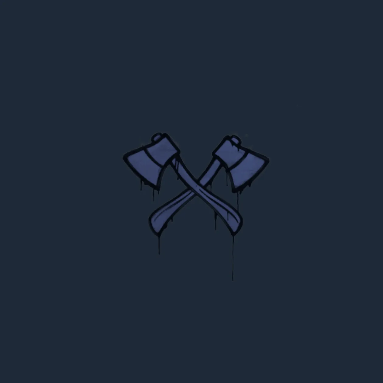 Sealed Graffiti | X-Axes (Swat Blue)