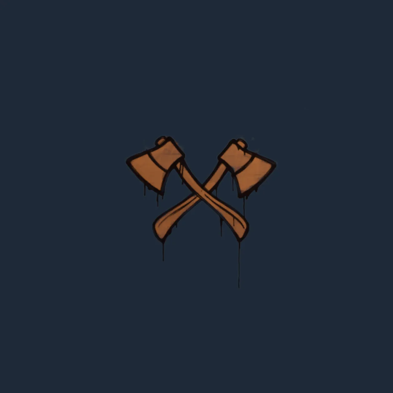 Sealed Graffiti | X-Axes (Tiger Orange)