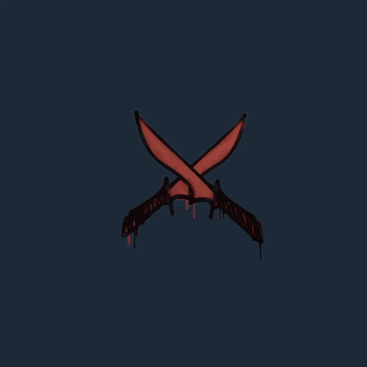 Sealed Graffiti | X-Knives (Blood Red)