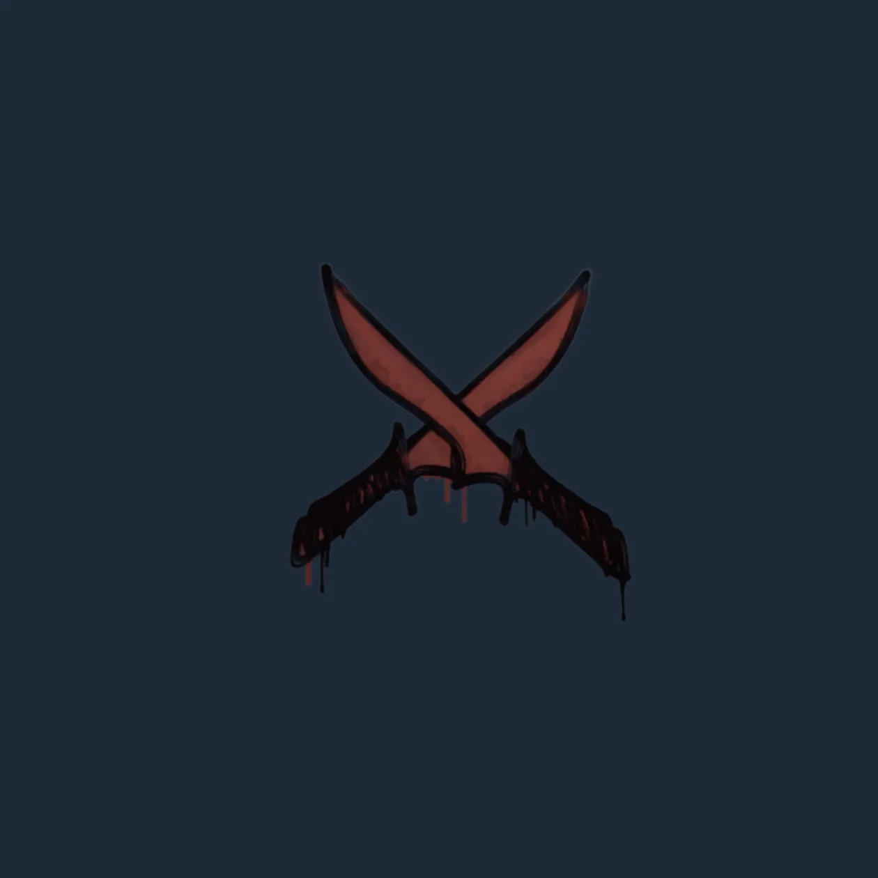 Sealed Graffiti | X-Knives (Brick Red)