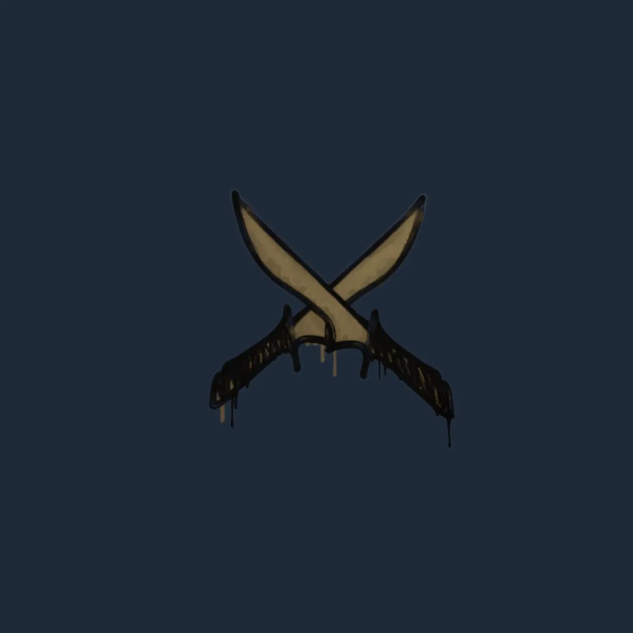 Sealed Graffiti | X-Knives (Dust Brown)