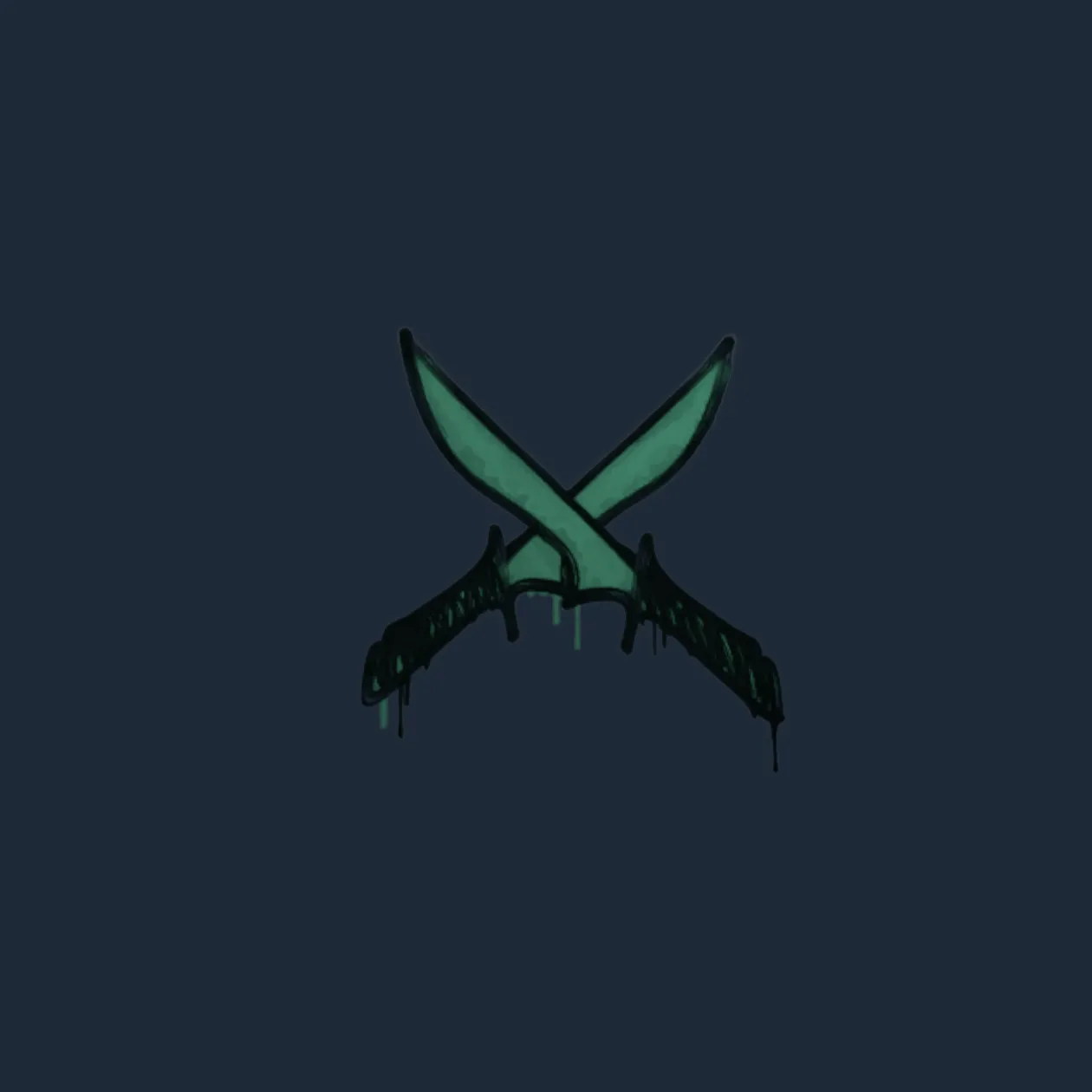 Sealed Graffiti | X-Knives (Frog Green)