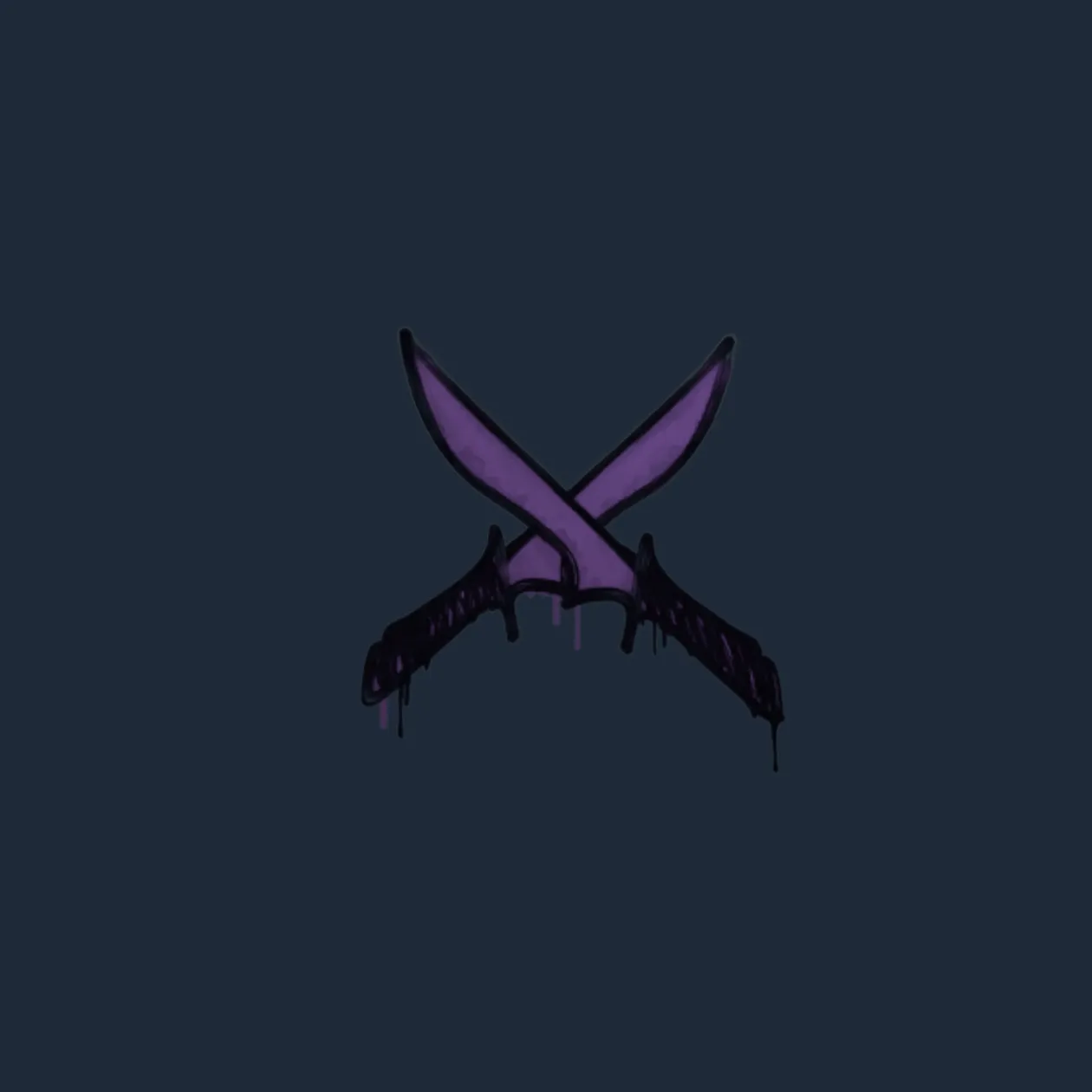 Sealed Graffiti | X-Knives (Monster Purple)