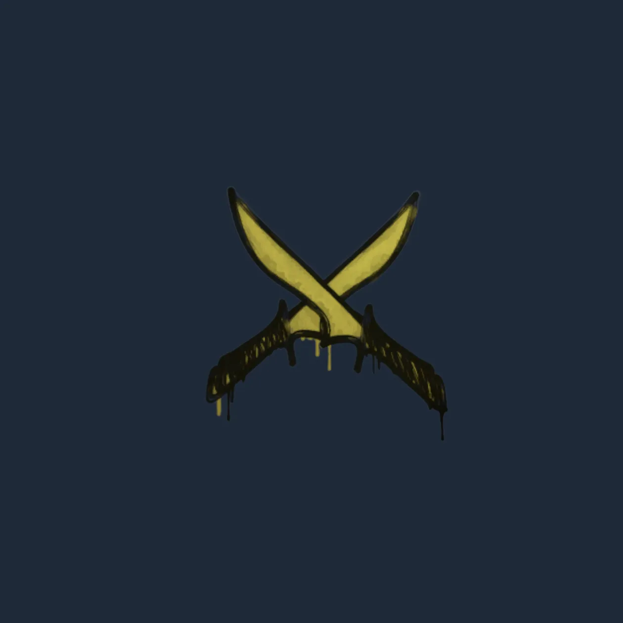 Sealed Graffiti | X-Knives (Tracer Yellow)
