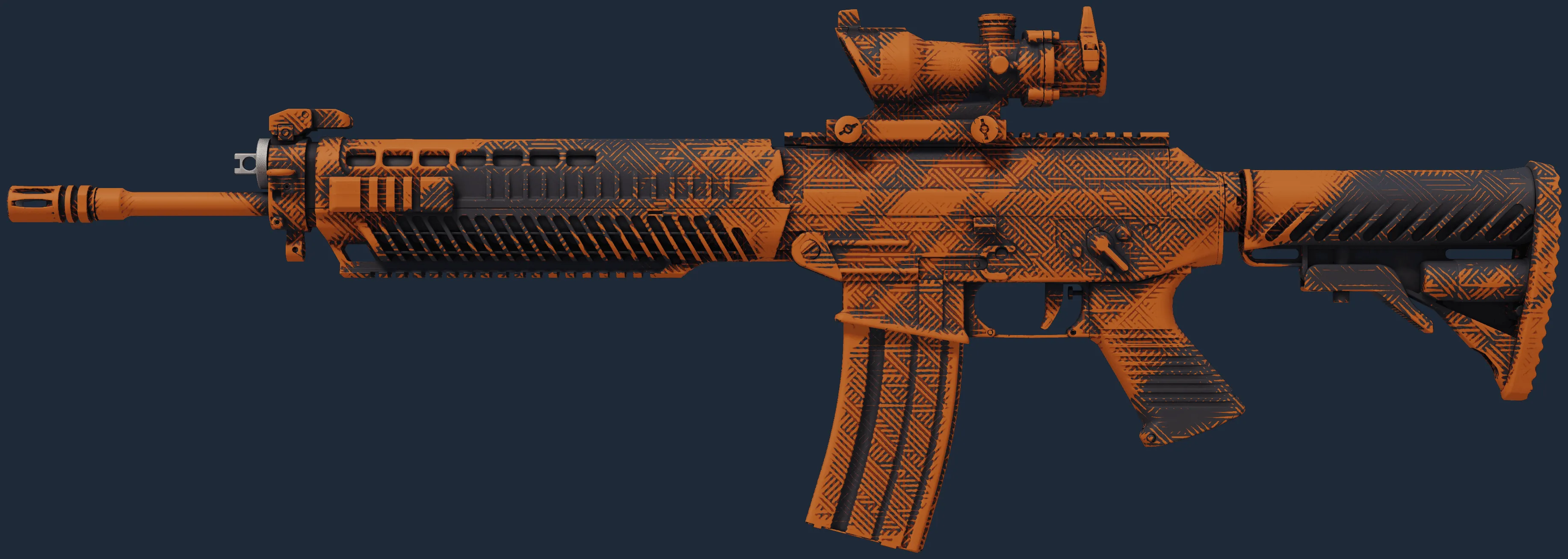 SG 553 | Basket Halftone (Factory New)