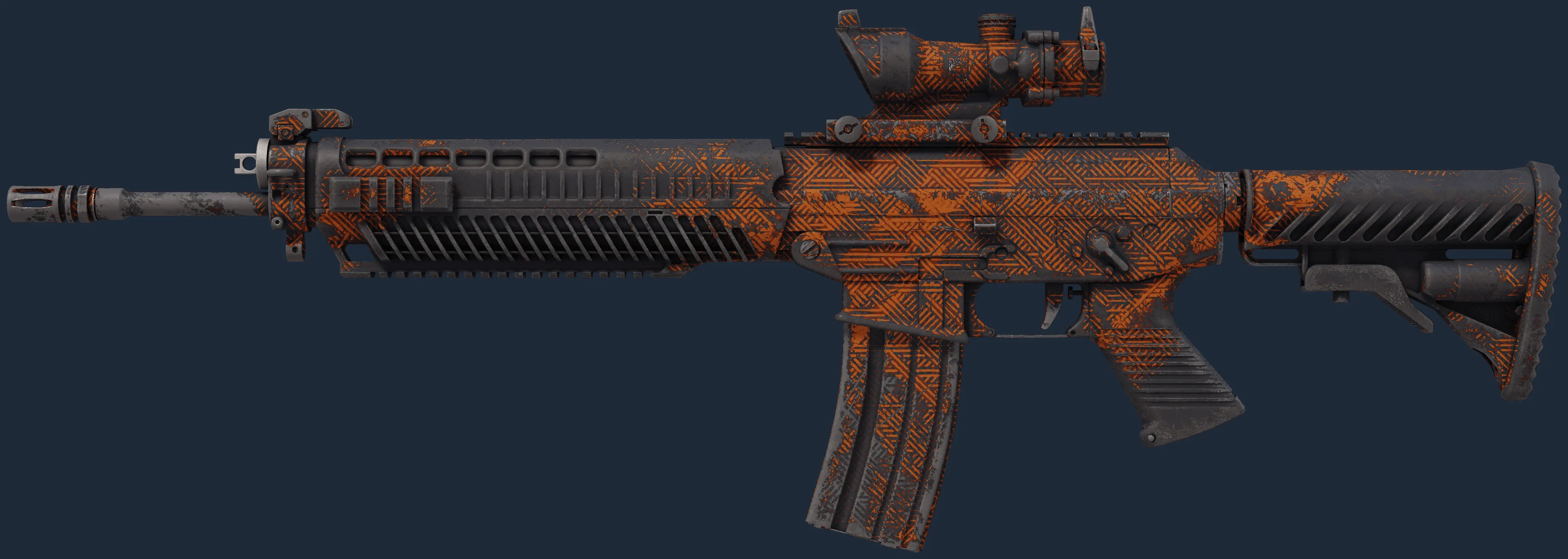SG 553 | Basket Halftone (Well-Worn)
