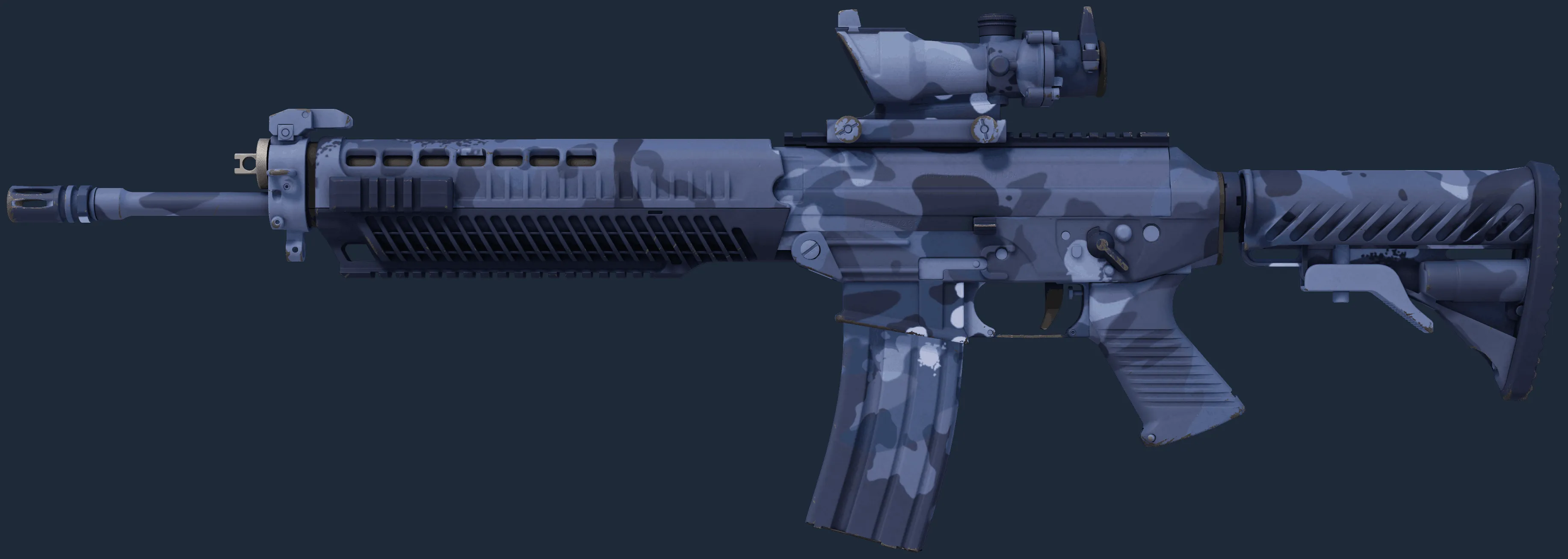 SG 553 | Night Camo (Minimal Wear)