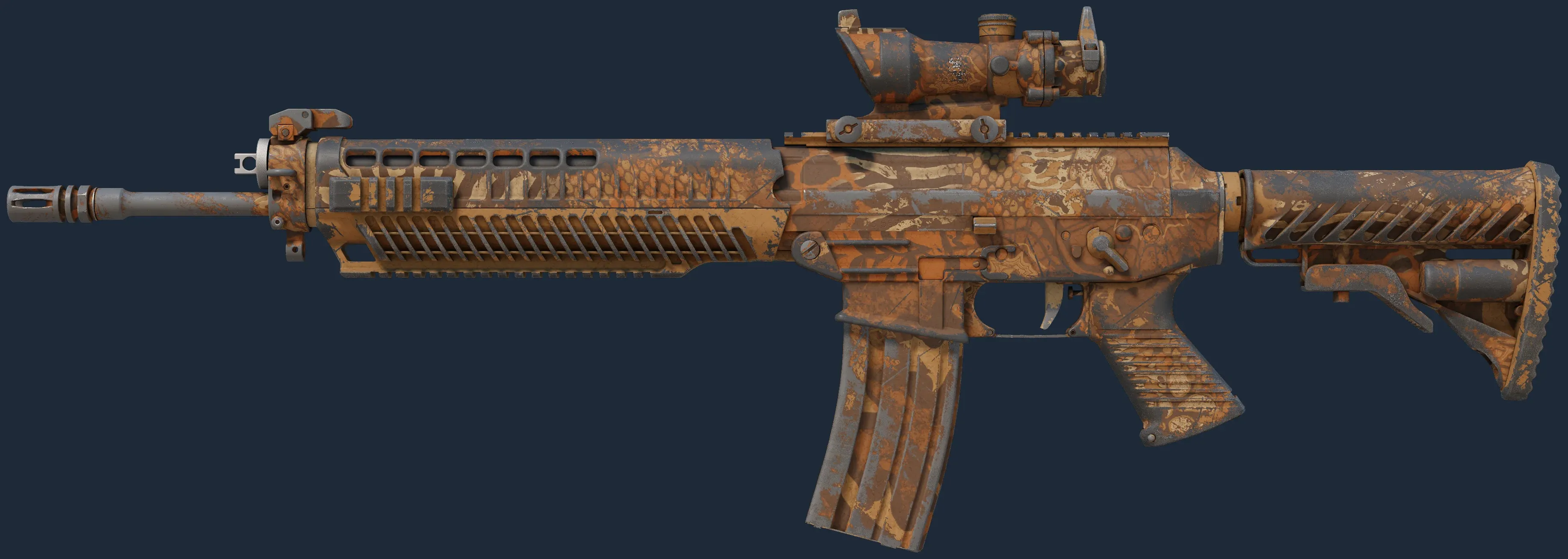 SG 553 | Safari Print (Well-Worn)