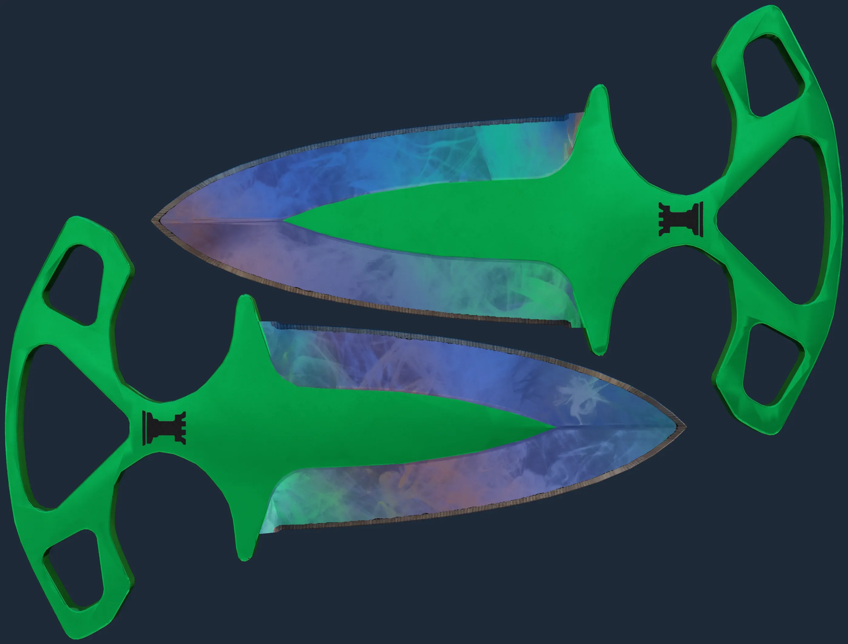 ★ Shadow Daggers | Gamma Doppler Phase 1 (Factory New)