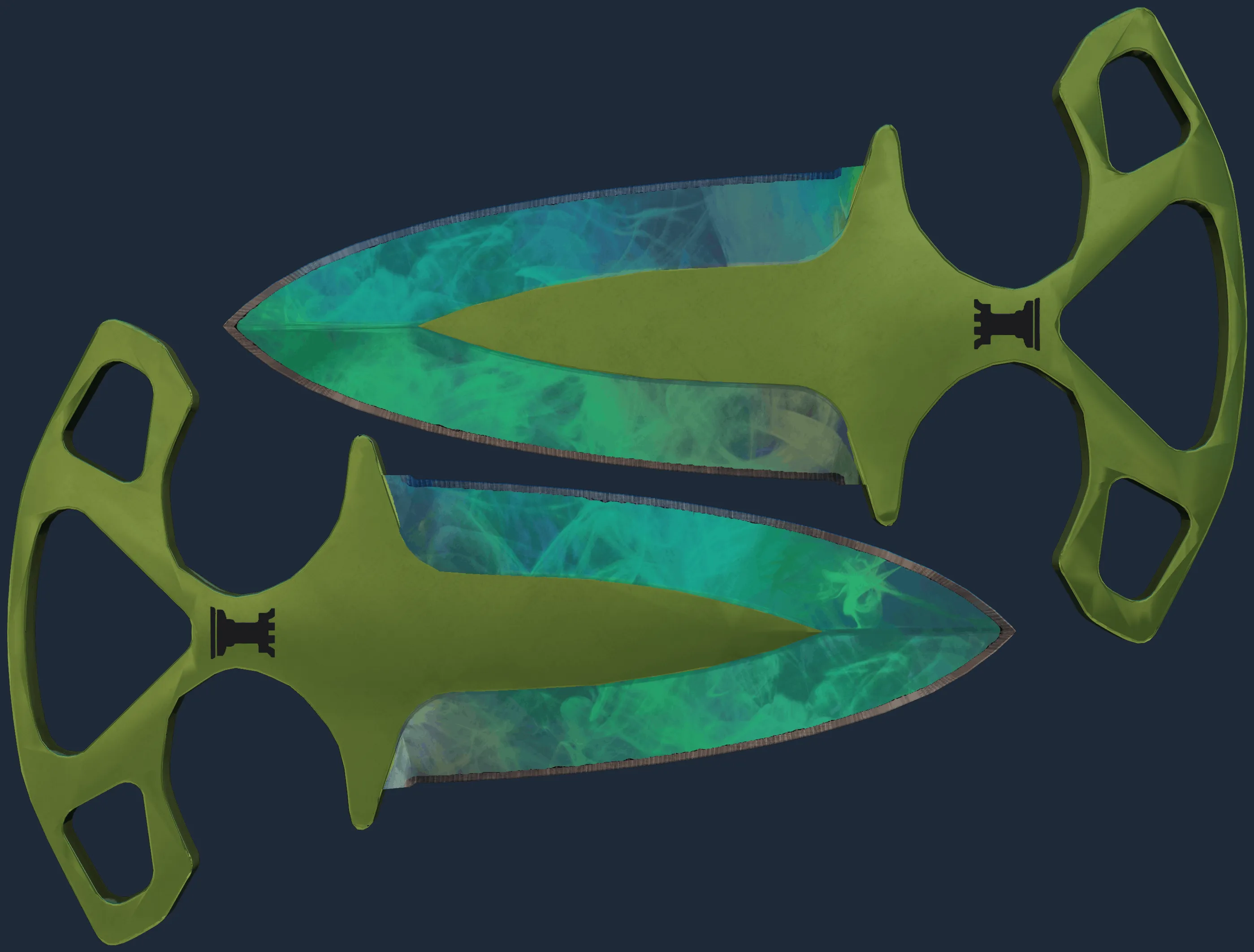 ★ Shadow Daggers | Gamma Doppler Phase 2 (Factory New)
