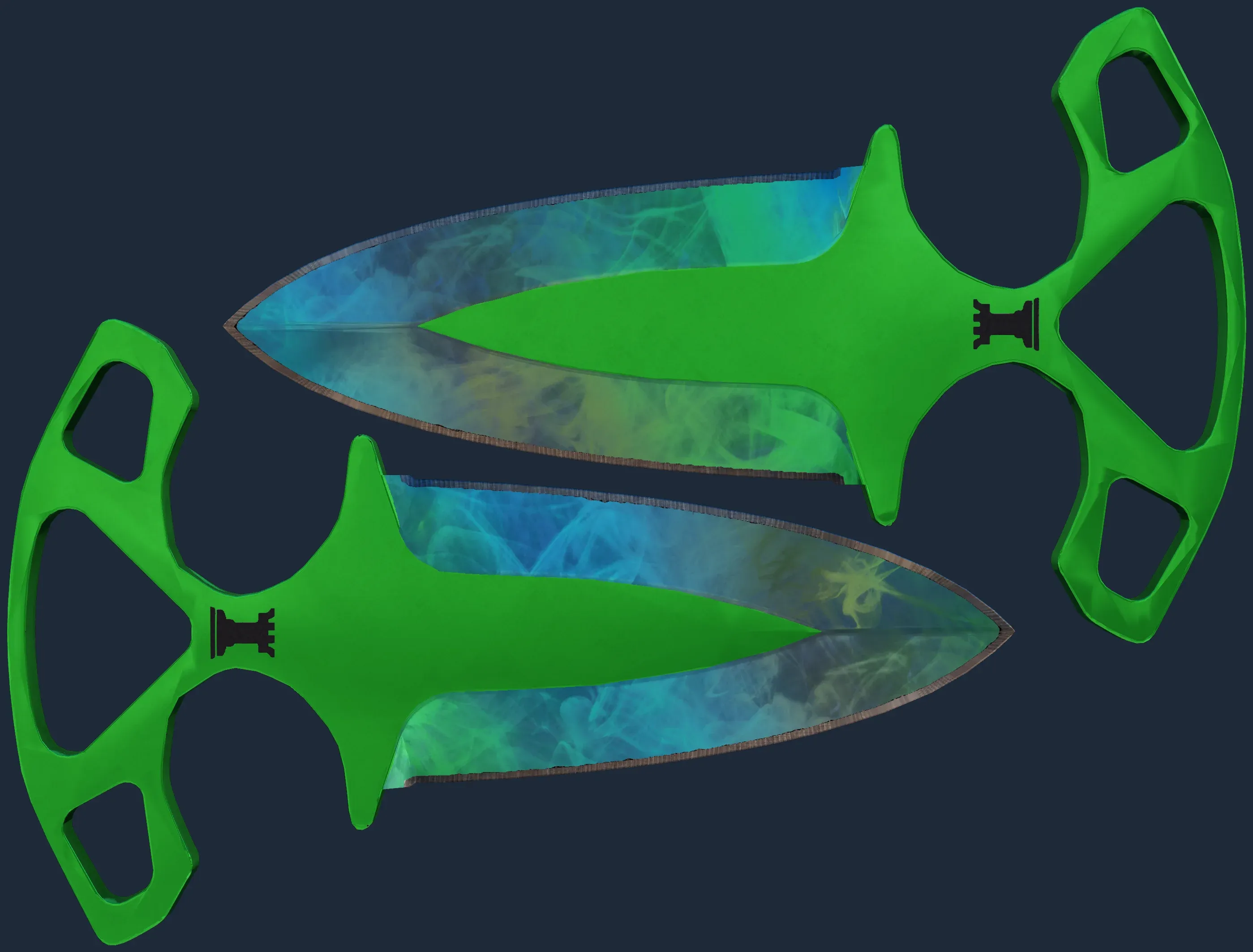 ★ Shadow Daggers | Gamma Doppler Phase 3 (Factory New)